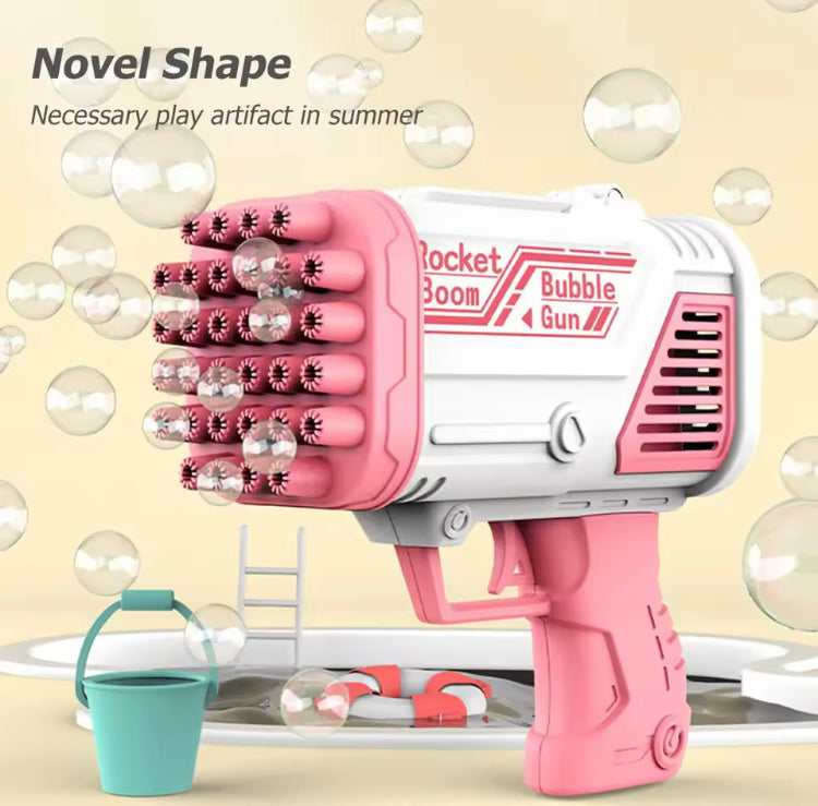 32 Holes Bubble Blaster Gun Toy for Kids
