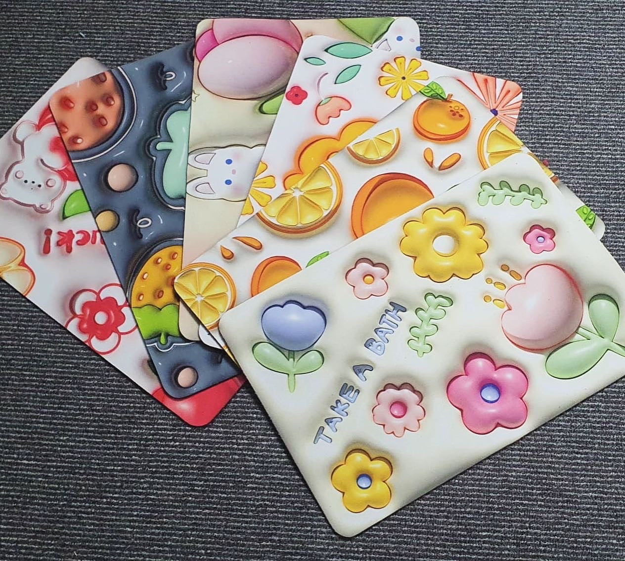 Cute Printed Mats For Children Living Room Floor Mat