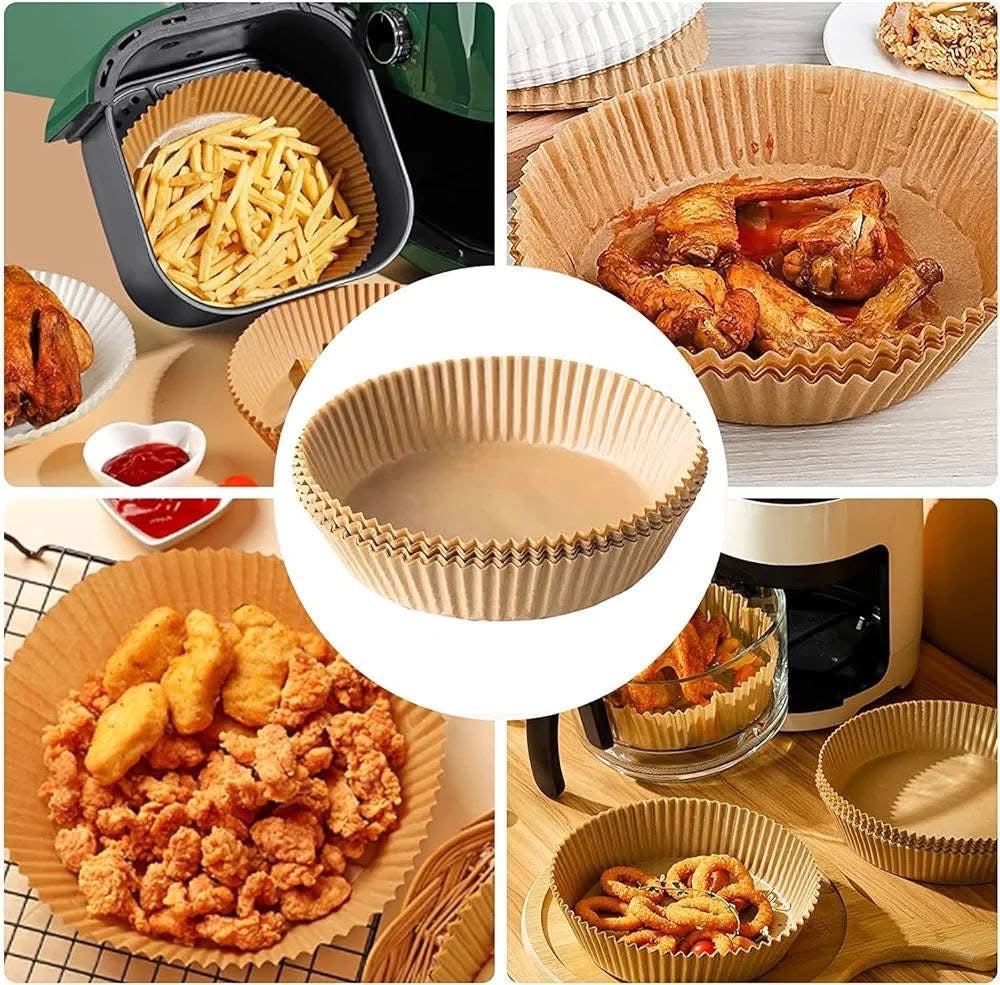 50 Pcs Non-Stick Air Fryer Disposable Sheets