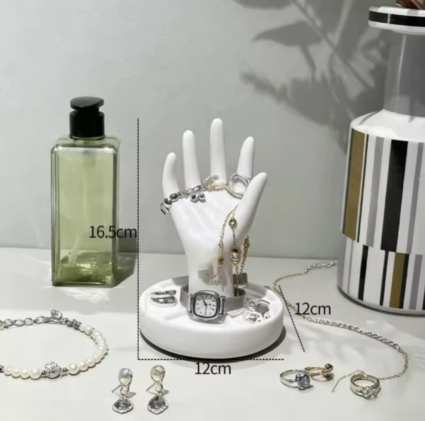 Unique Hand Shape Jewellery Stand for Vanity