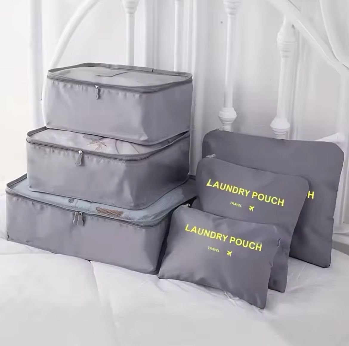 6 Pcs Large Capacity Travel Organizer Bags Set