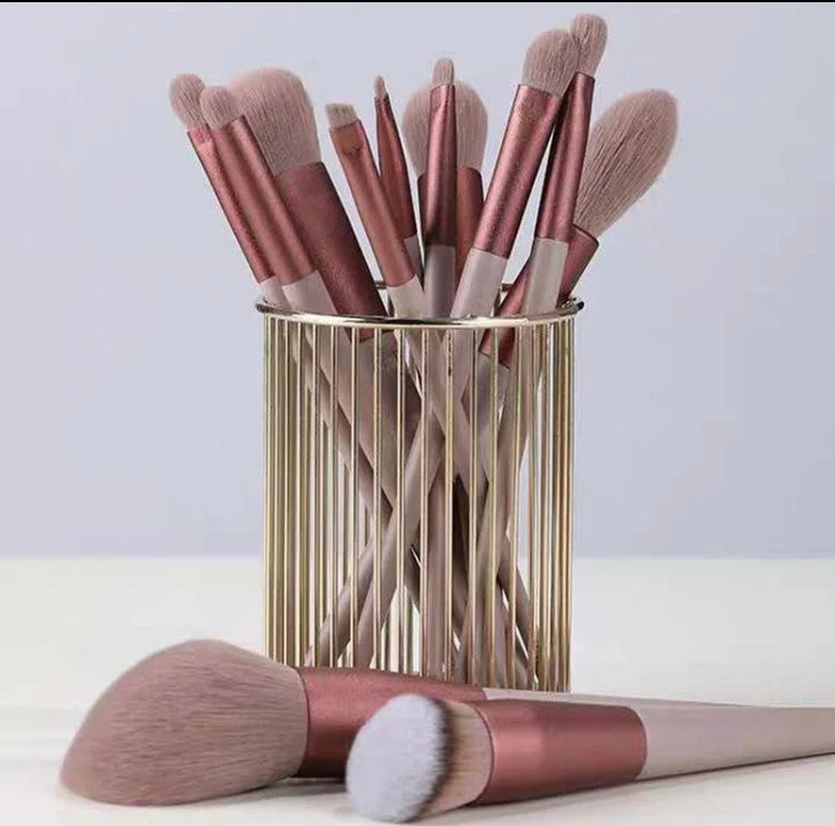 Metal cosmetics Makeup Brushes Holder