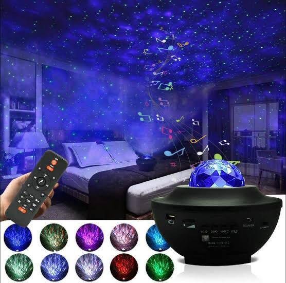 Galaxy Star Projector with Bluetooth Speaker & Remote Control