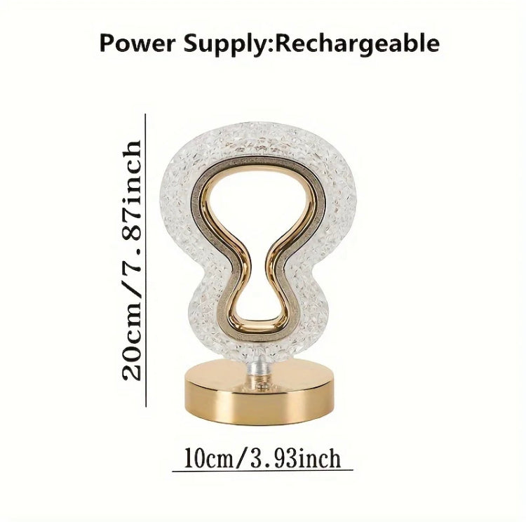 Touch Sensor Rechargeable Lamp with 3 Modes of Light