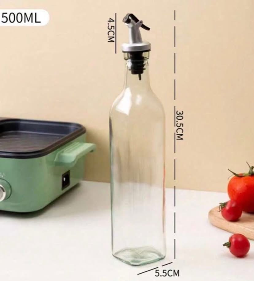 500ml Leakproof Oil Glass Bottle