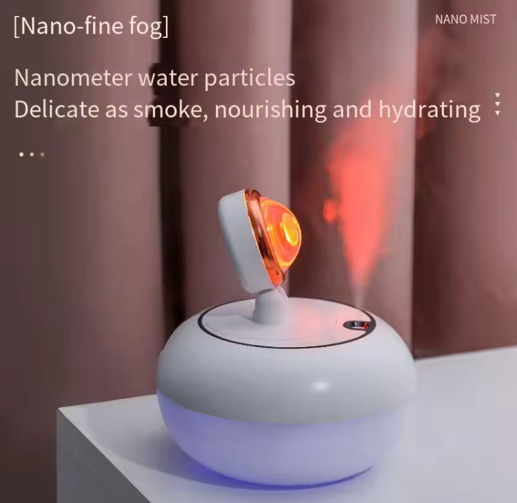 2 in 1 300ml Wireless Humidifier and Sunset Lamp