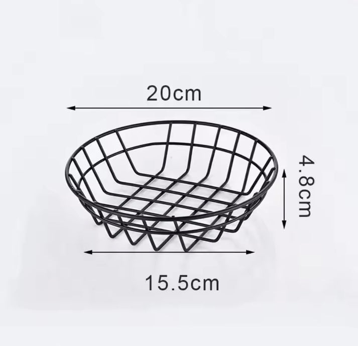 Round Snacks Basket
