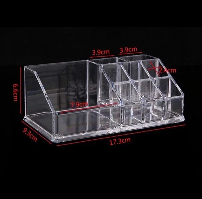 9 Grids Acrylic Cosmetics Makeup Organizer