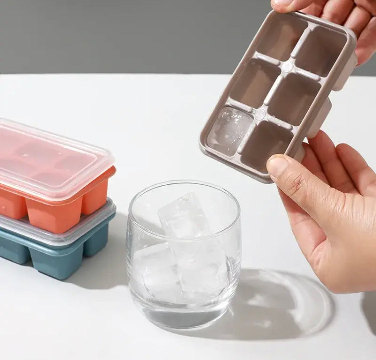 Pack of 3 Silicone Ice Cube Tray