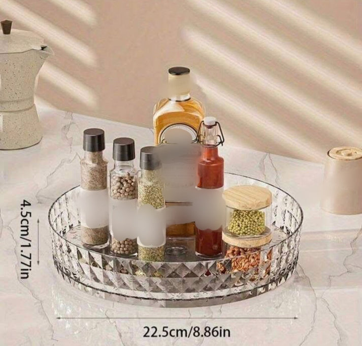 Acrylic Rotating Multipurpose Tray