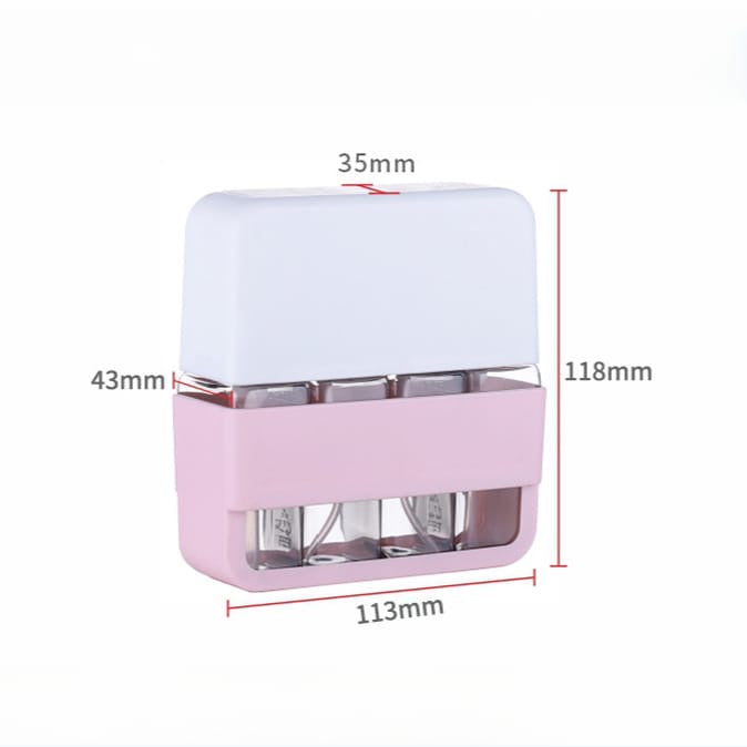 4 in 1 Leakproof Refillable Travel Bottles with Lid