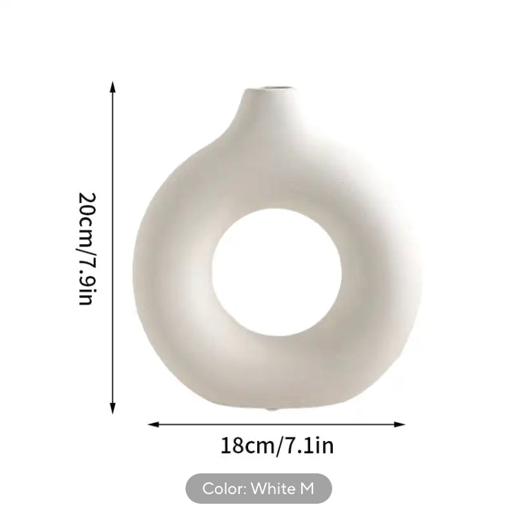 3 Pcs Flower Display Decorative Vases Set