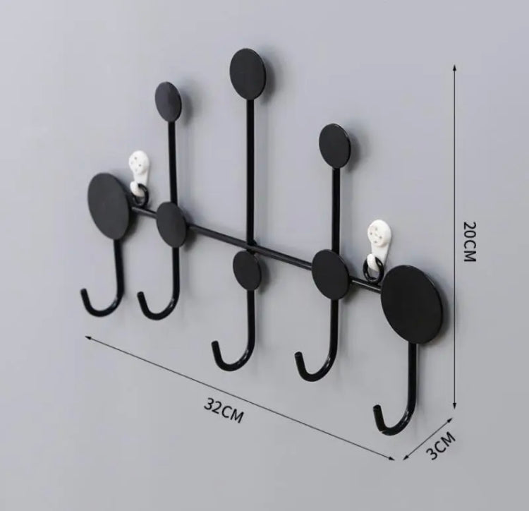 Creative Wall Hanging Clothes Key Bag Holder Rack