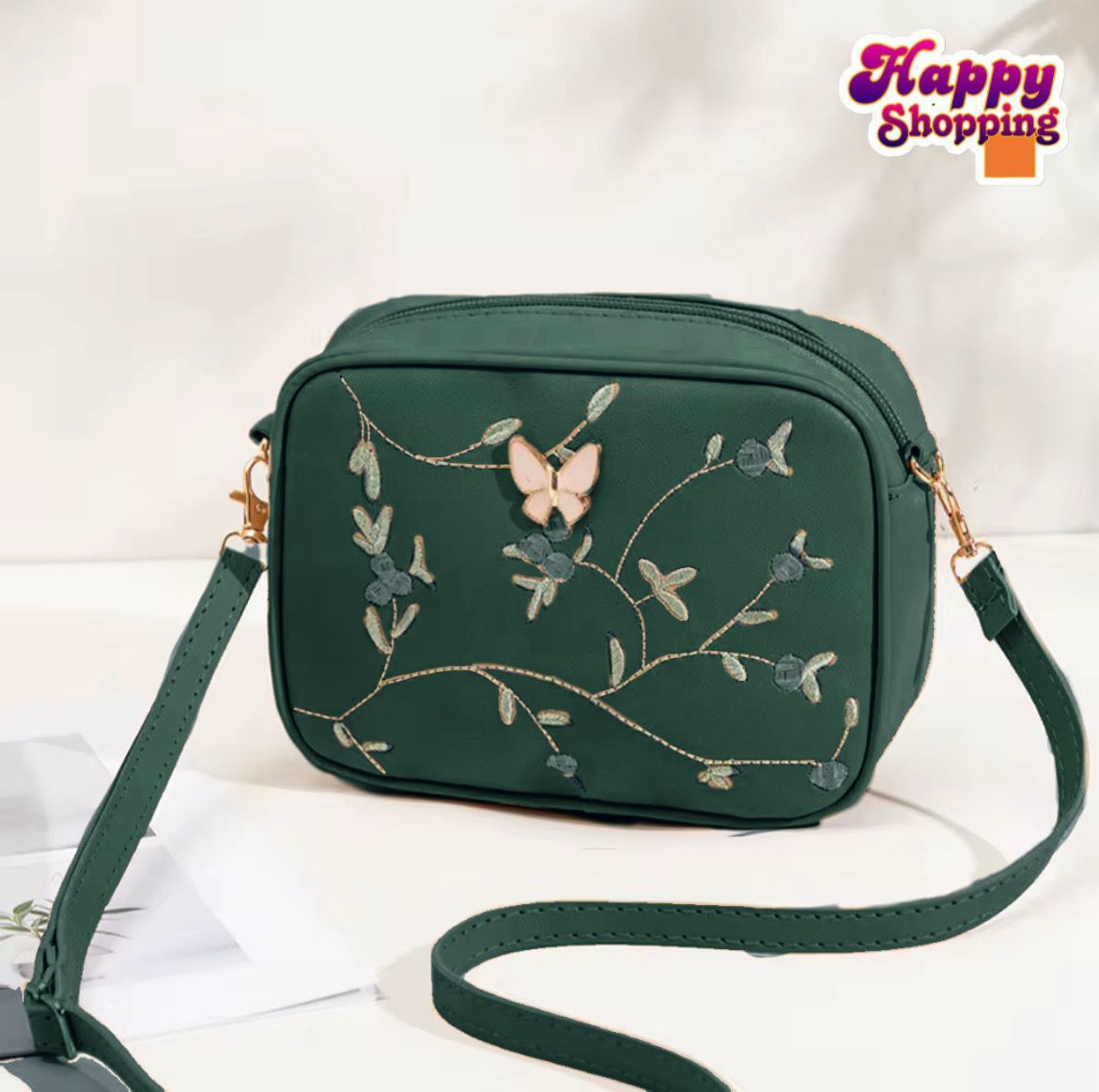 Embrioded Stylish Crossbody Bag for Girls