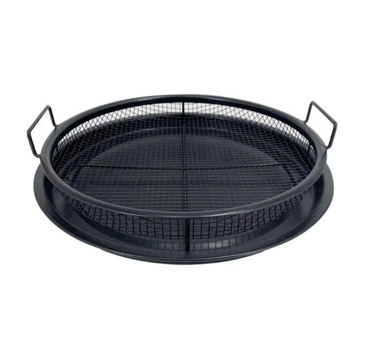 Crisper Round Tray Convenient for Oil Drainage