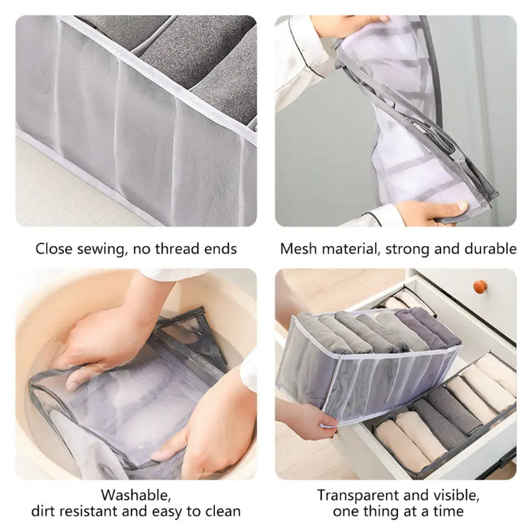 3 Pcs Set Closet Organizer Underwear Organizer For Wardrobe Clothes Organizers