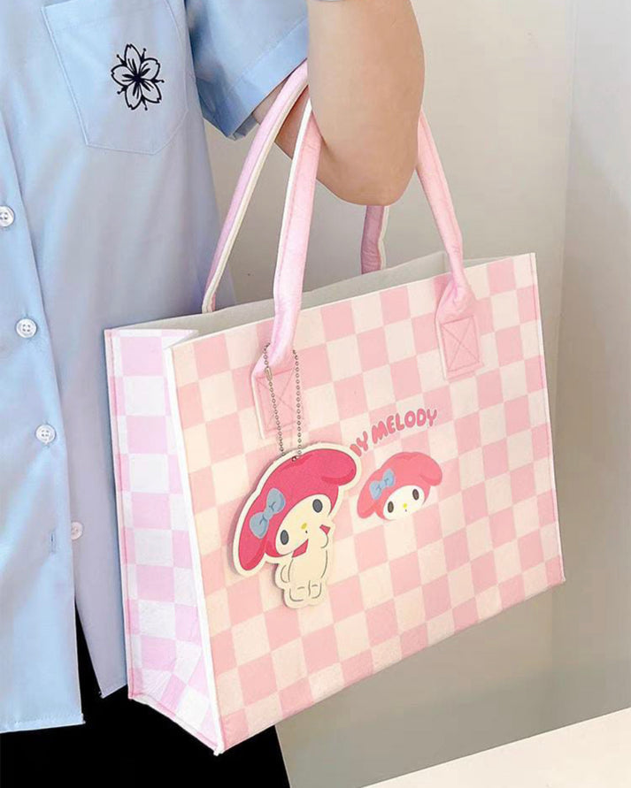 Cartoon Large Capacity Tote Bag