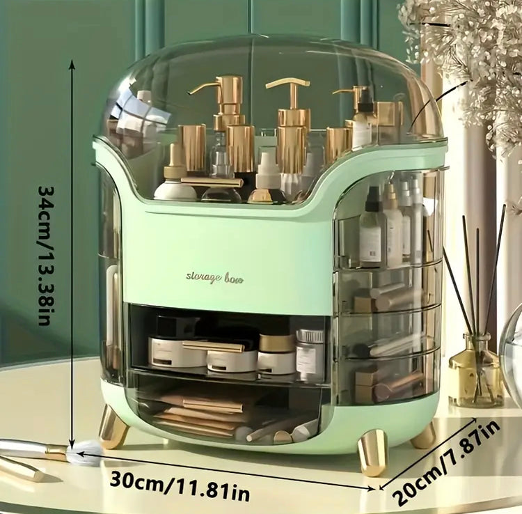 Large Capacity Dustproof Makeup Cosmetics Organizer