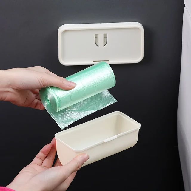 Wall Adhesive Plastic Shopper Holder