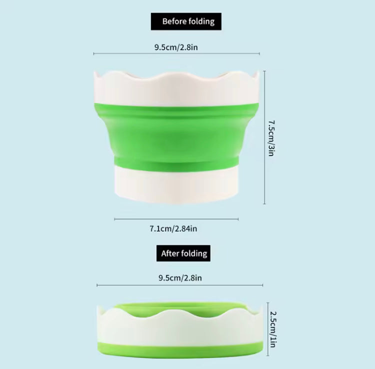 Silicone Foldable Multipurpose Mini Cup (High Quality)