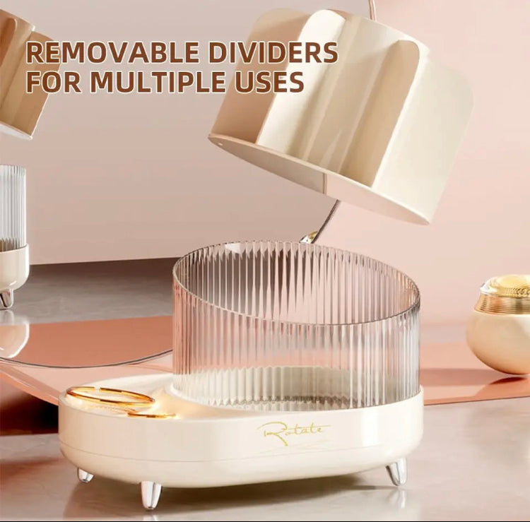 360 Rotating Makeup Cosmetics Organizer