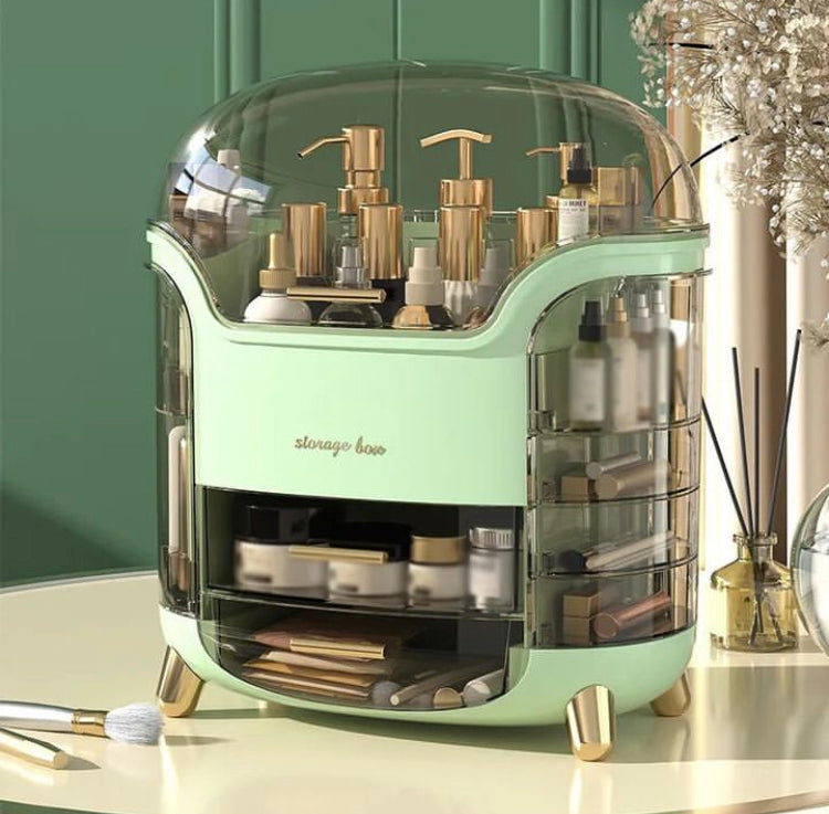 Luxury Large Capacity Dusproof Cosmetics Makeup Organizer