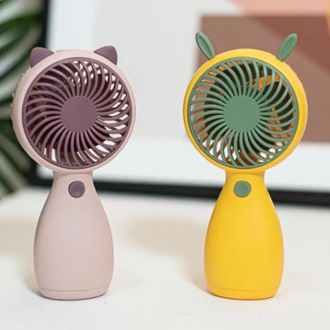 Handheld Rechargeable Fan High Air Throw