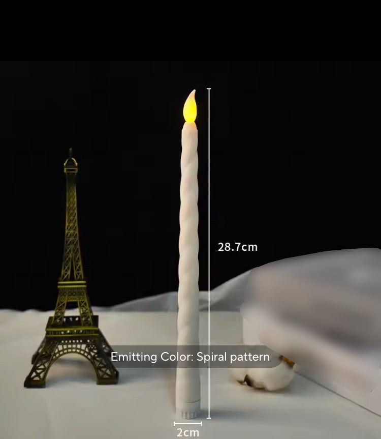 LED Flameless Candlesticks Decor for Dinner Party