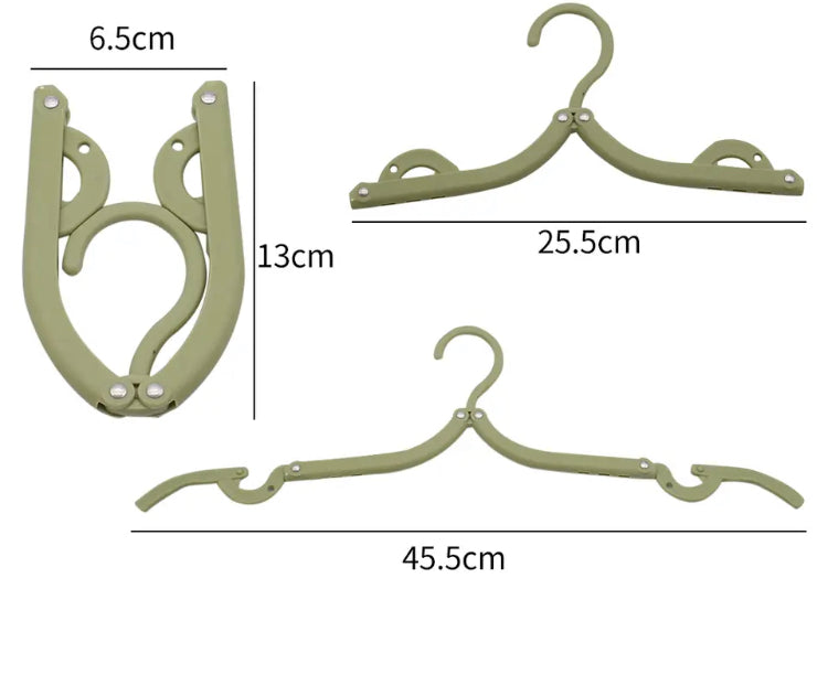 Portable Travel Folding Clothes Hanger Multifunctional
