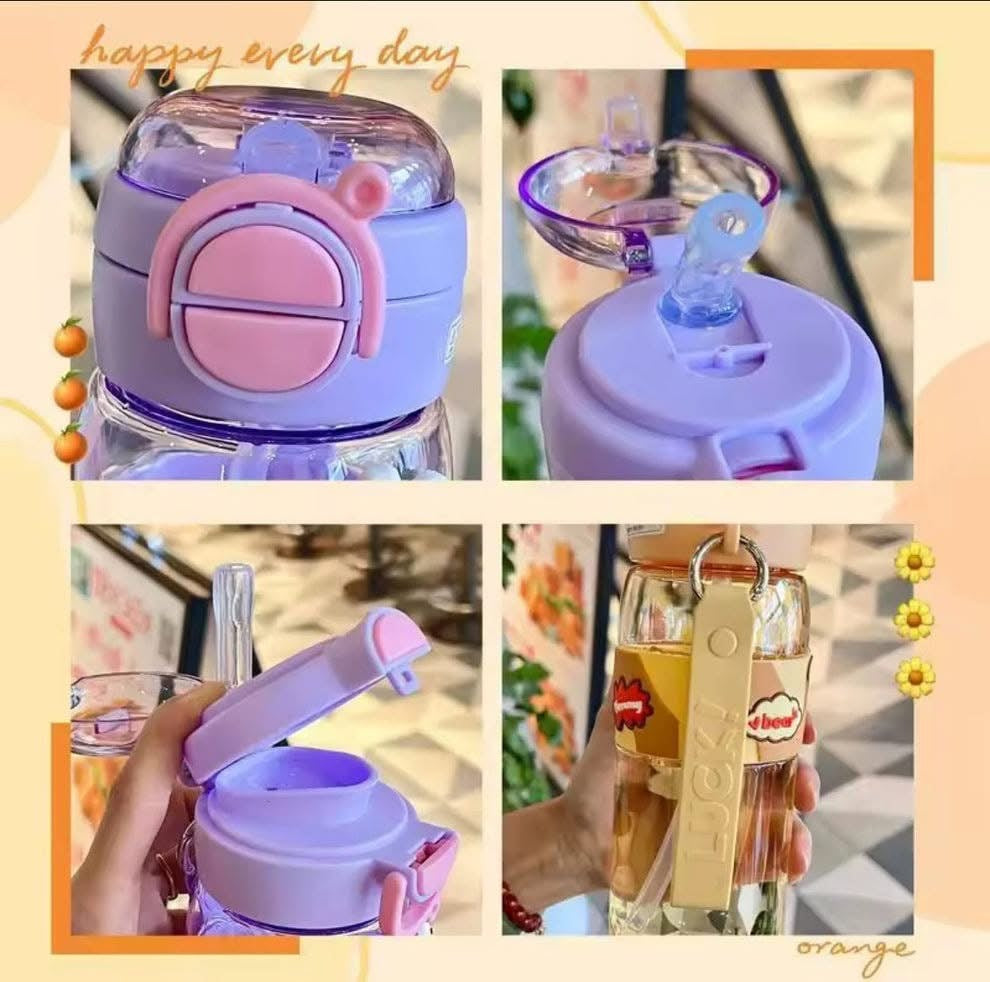 600ml Cute Water Bottle for Kids