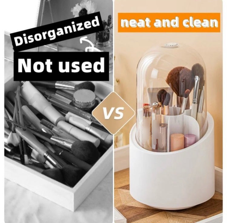 360 Rotating Dustproof Brushes Holder