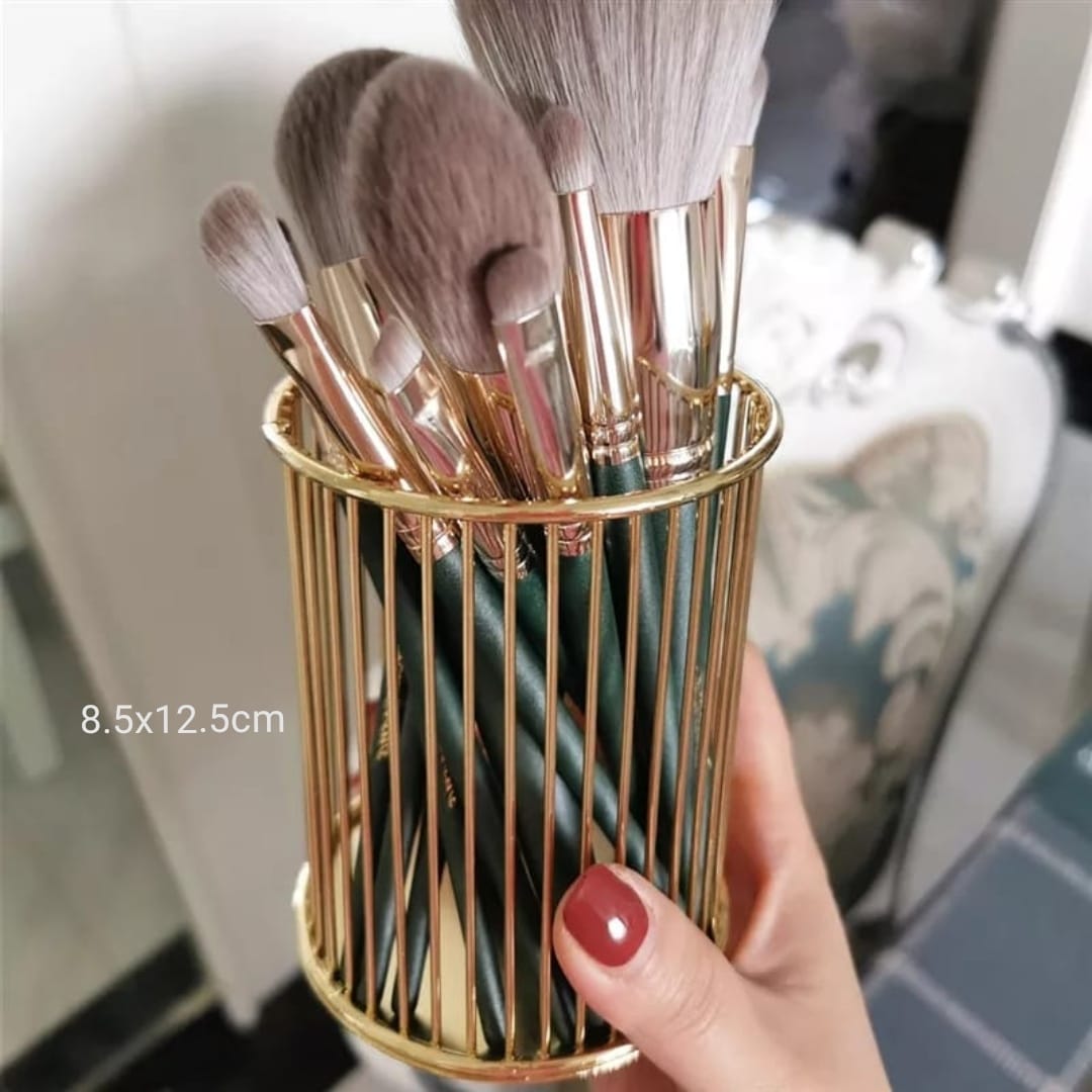 Metal cosmetics Makeup Brushes Holder