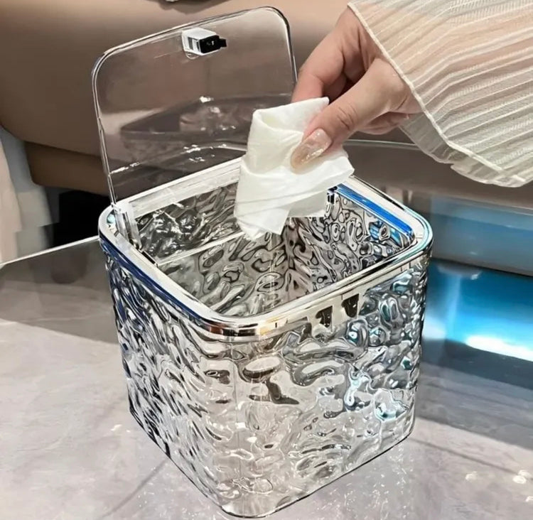 Luxury Clear Acrylic Elegant Storage Box with Lid