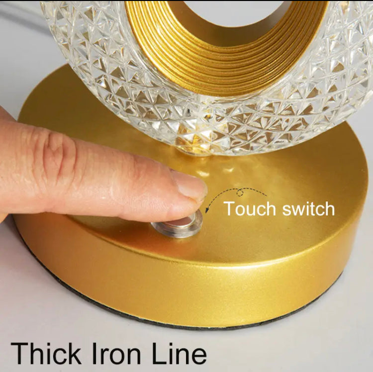 Nordiac Style Touch Sensor Lamp with 3 Light Modes
