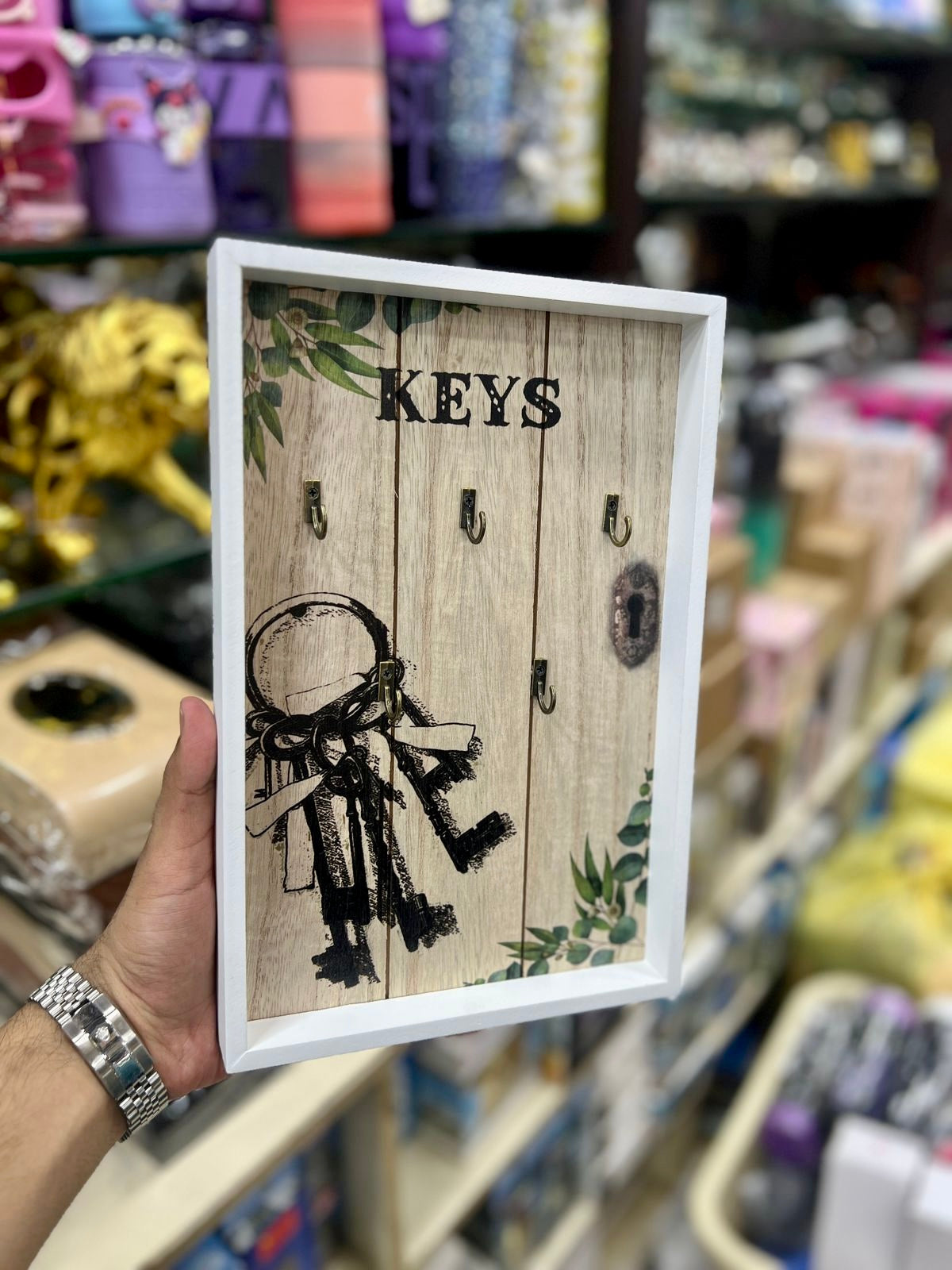 Wooden Key Holder