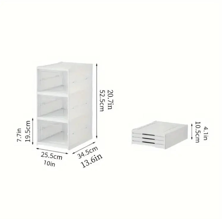 3 Layer Foldable Heavy Quality Shoes Rack