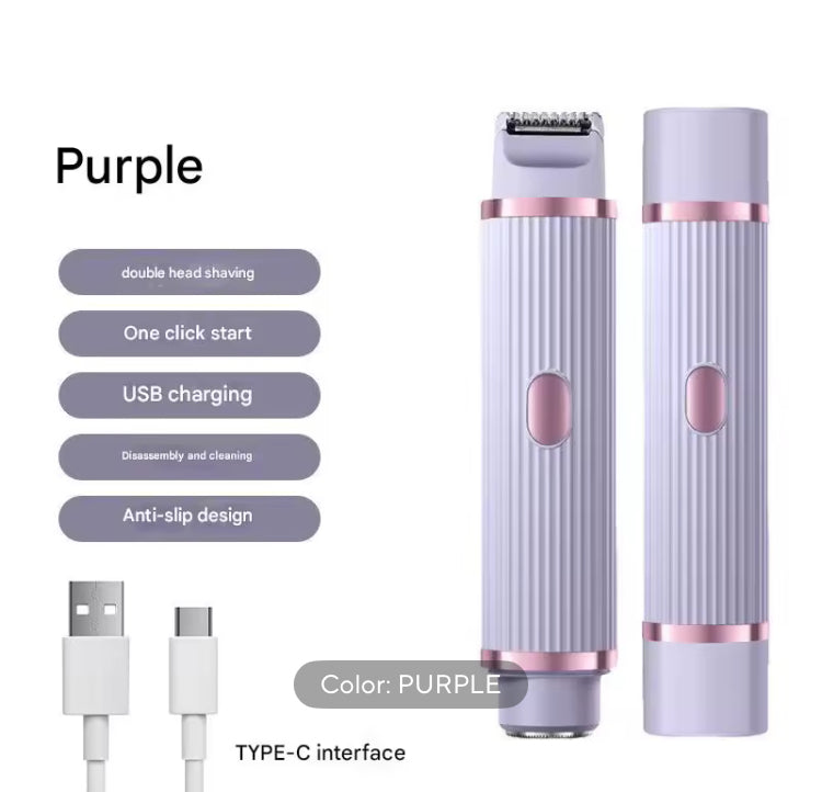 High Quality Dual Head Rechargeable Hair Removal