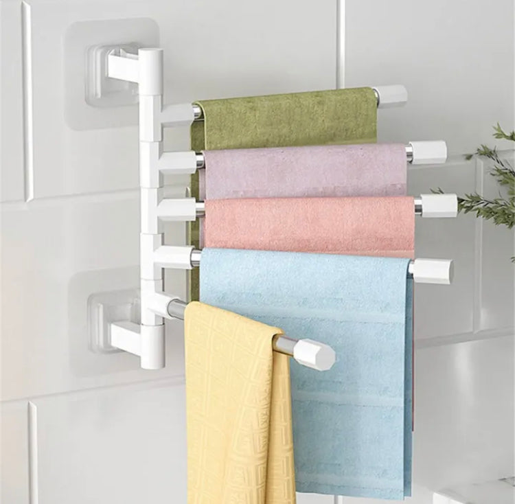 Self Adhesive Wall Rotatable Towel Holder