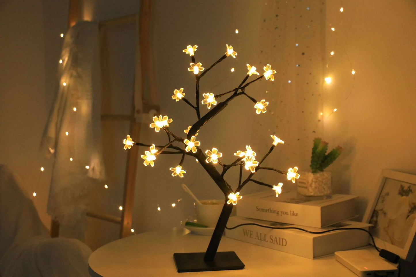 LED Cherry Blossom Tree with 24 Leds Best for Home Decor