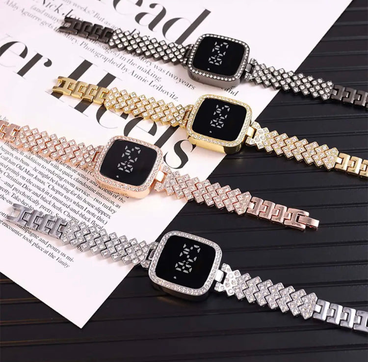Diamond LED Watch For Women