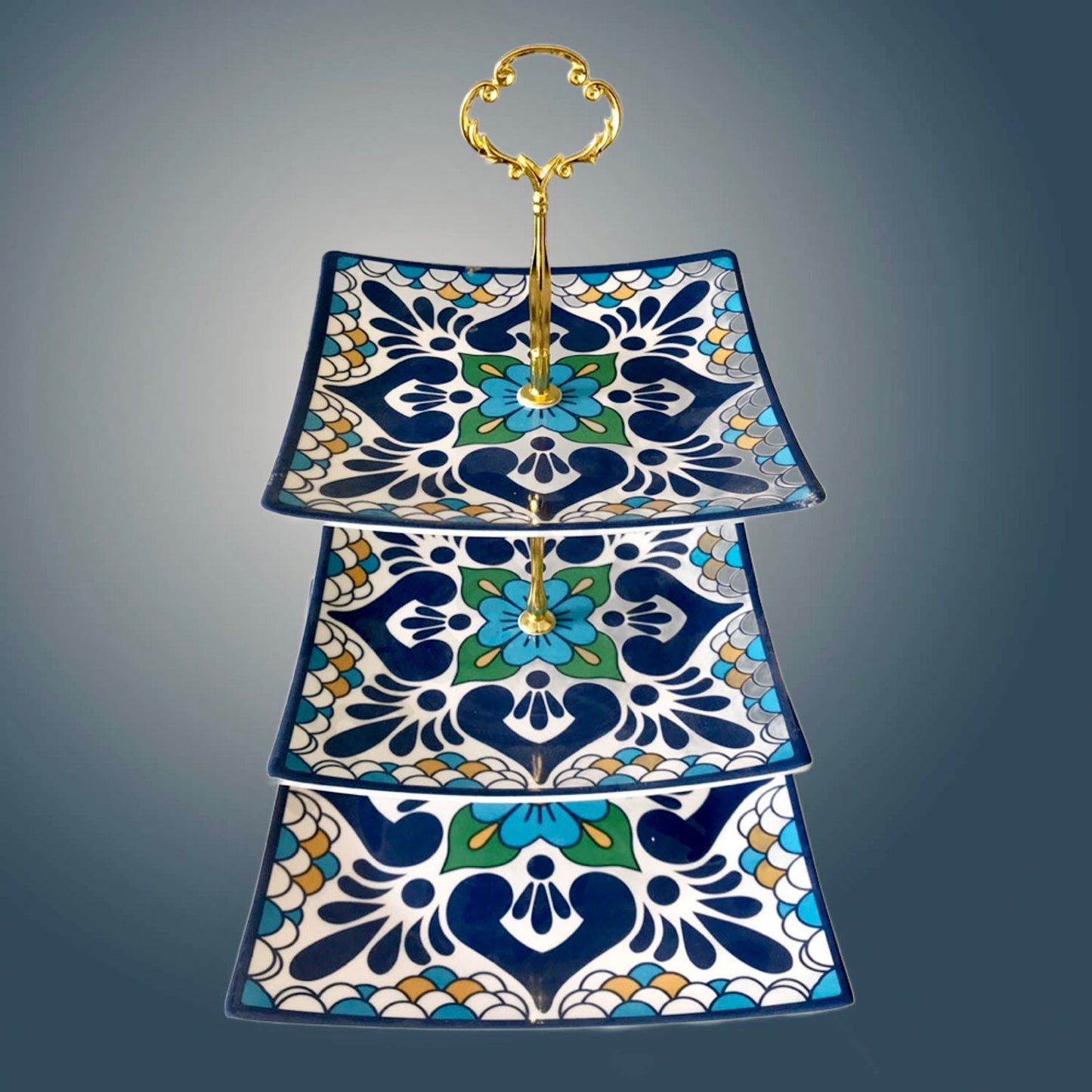 3 Tier Melamine Dessert Stand Perfect for Household Decor