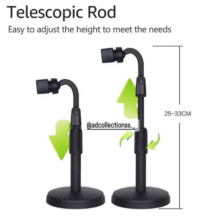 Mobile Heavy Quality Tripod Stand (suitable for All Mobile types)