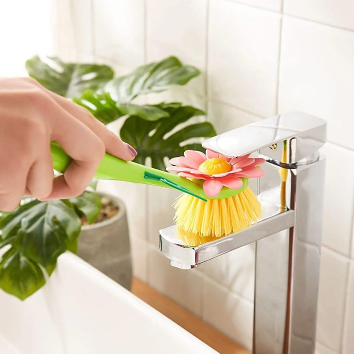 Flower Shape Cleaning Brush
