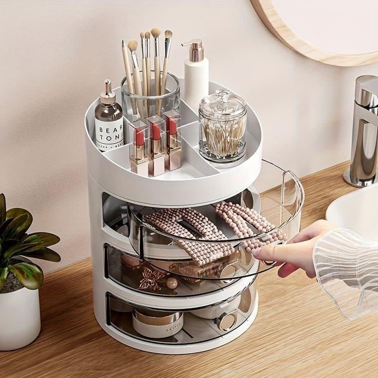 3 Layer Jewellery and Cosmetics Organizer