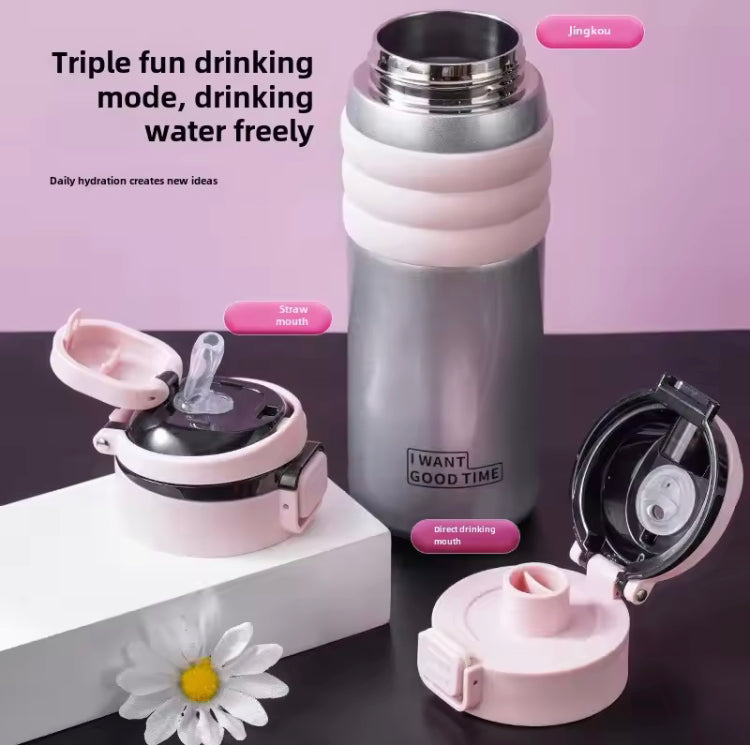 650ml Stainless Steel Large Capacity Insulated Bottle