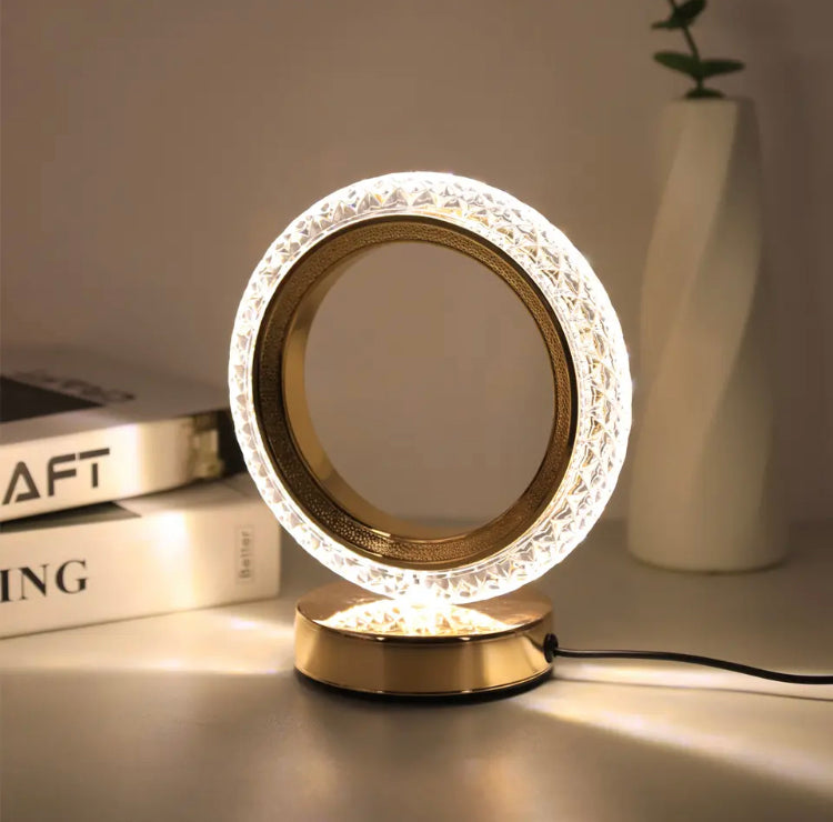 Touch Sensor Lamp with Three Light Modes