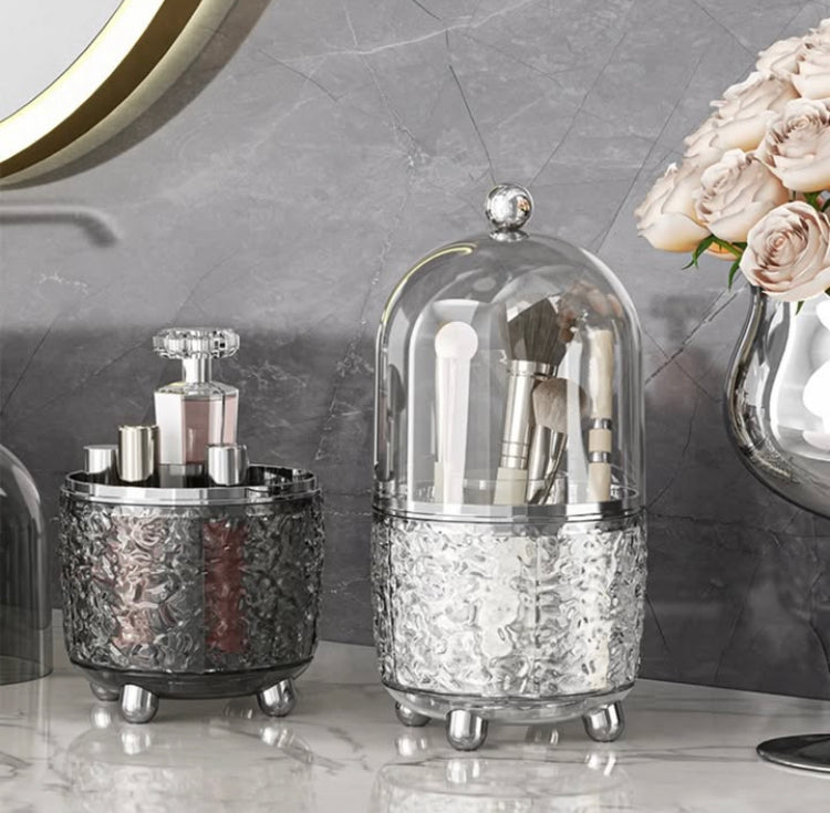 Luxury Makeup Brushes Organizer with Dustproof Lid