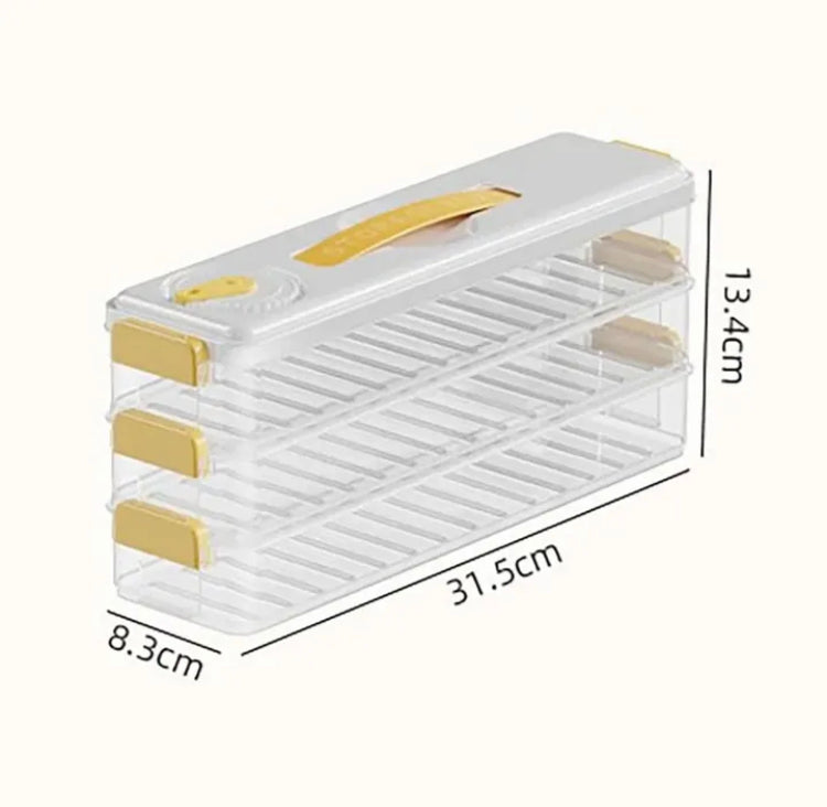 3 Layer Dumplings Storage Box
