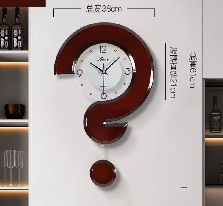 Modern Wooden Fashionable Wall Clock