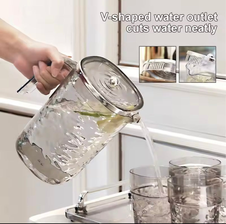Heat Resistant Water/Juice Jug with Lid Premium Quanlity